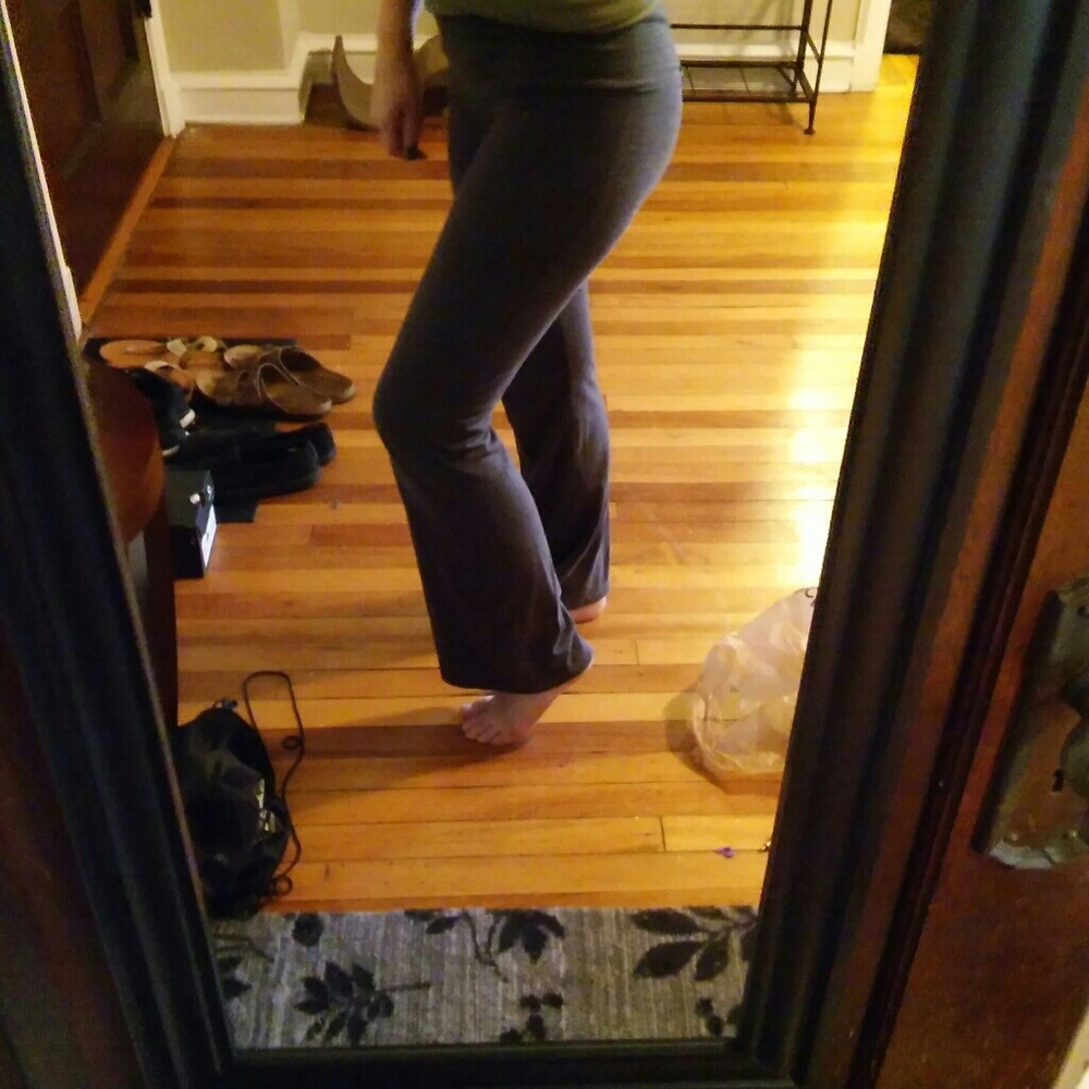 Gray Yoga Pants